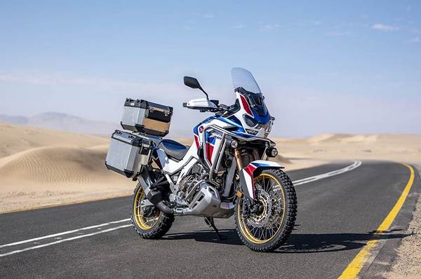 Front side look of Honda Africa Twin